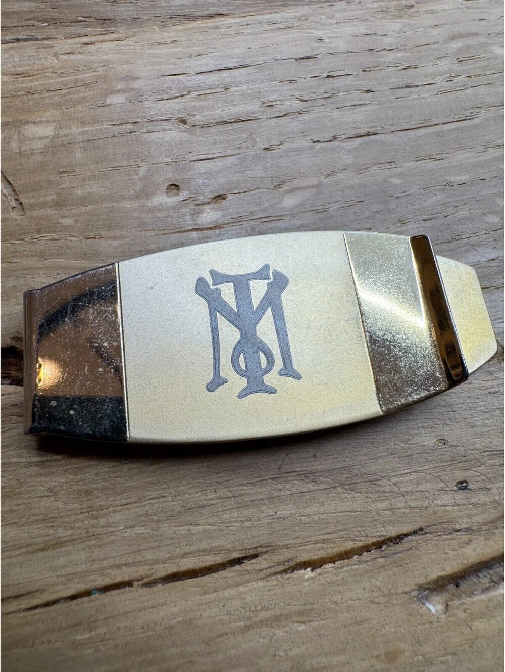 Scarface Brass Money Clip Gold The World is Yours Tony Montana